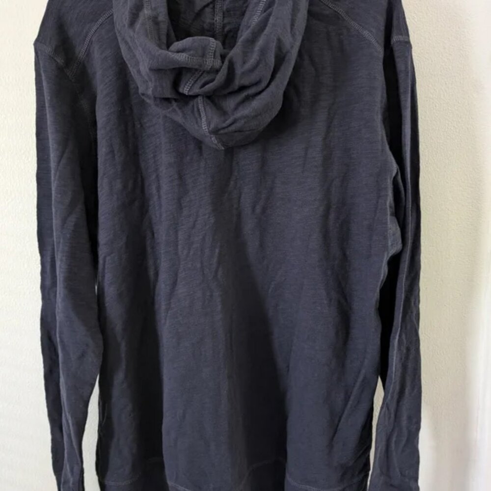 Eddie Bauer Women's Legend Wash Slub Full Zip Hoodie - NWT  Atlantic Navy Blue L - Picture 4 of 13